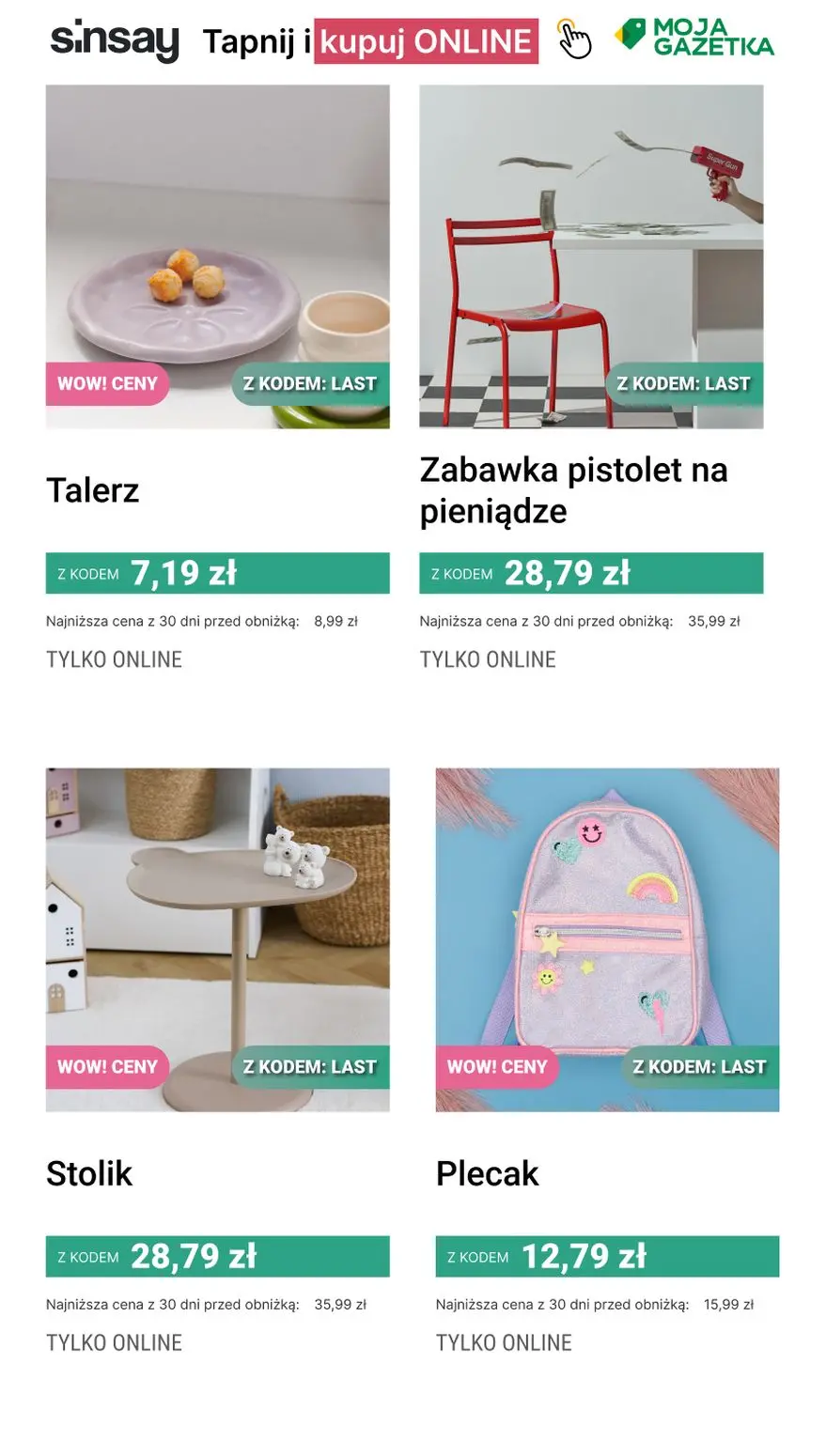 gazetka promocyjna Sinsay OSTATNIE SZTUKI 🌺 - Strona 15