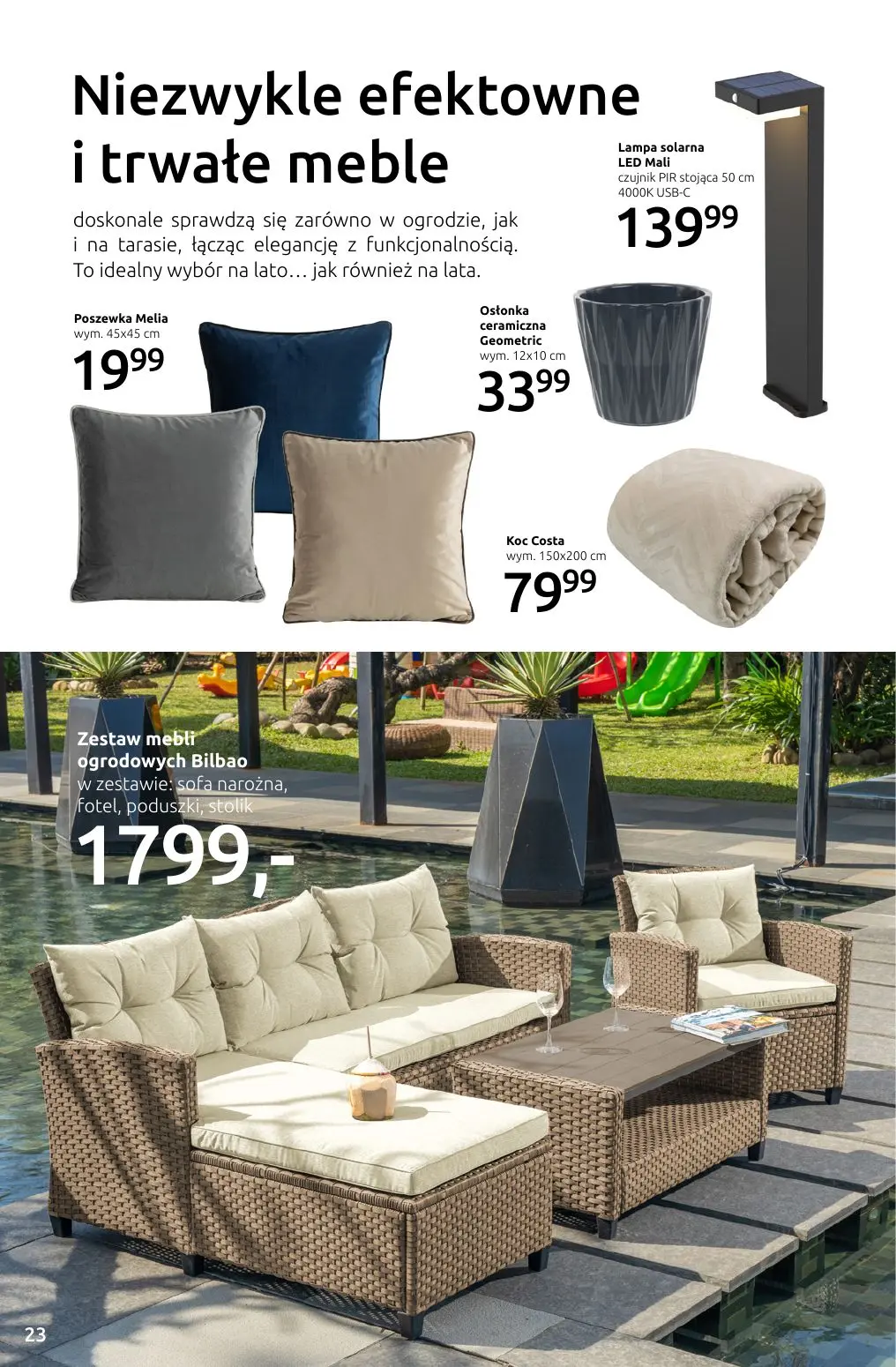 gazetka promocyjna Black Red White Katalog mebli ogrodowych - Strona 23
