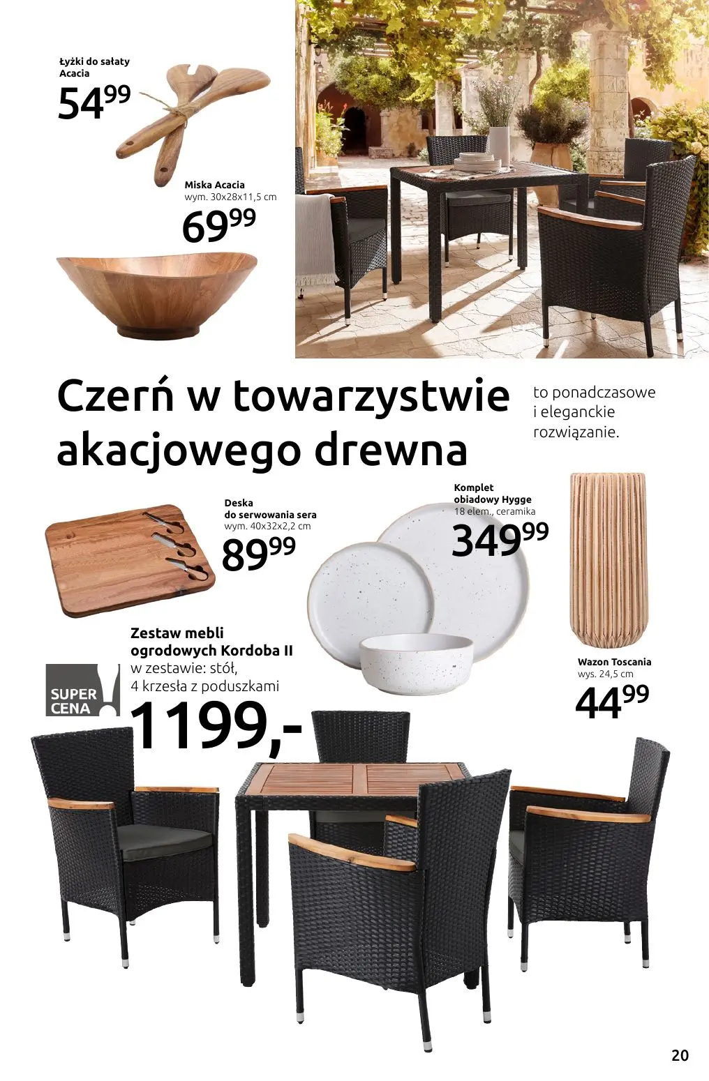 gazetka promocyjna Black Red White Katalog mebli ogrodowych - Strona 20