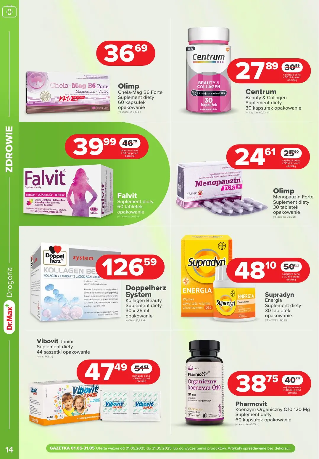 gazetka promocyjna Dr.Max Drogeria - Strona 14