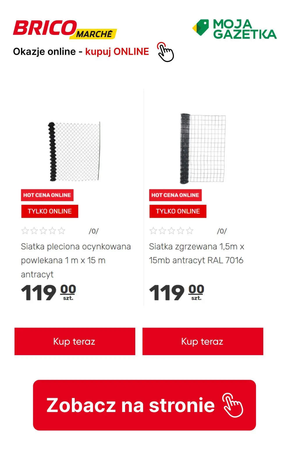gazetka promocyjna BRICOMARCHE HOT cena online!! - Strona 3