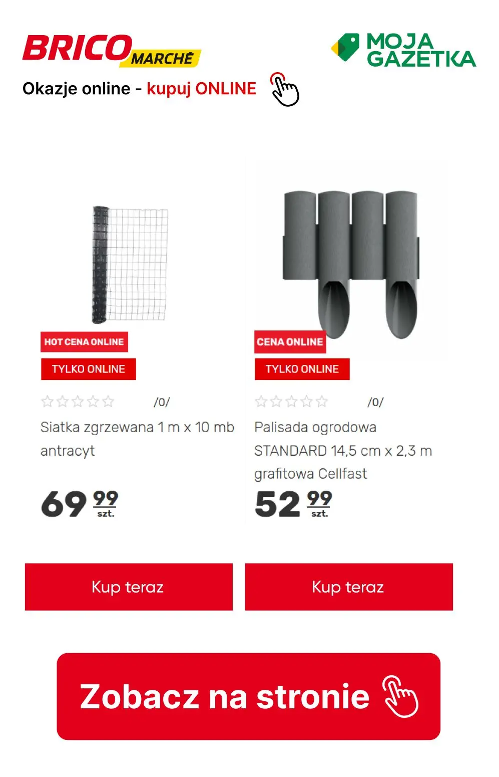 gazetka promocyjna BRICOMARCHE HOT cena online!! - Strona 8