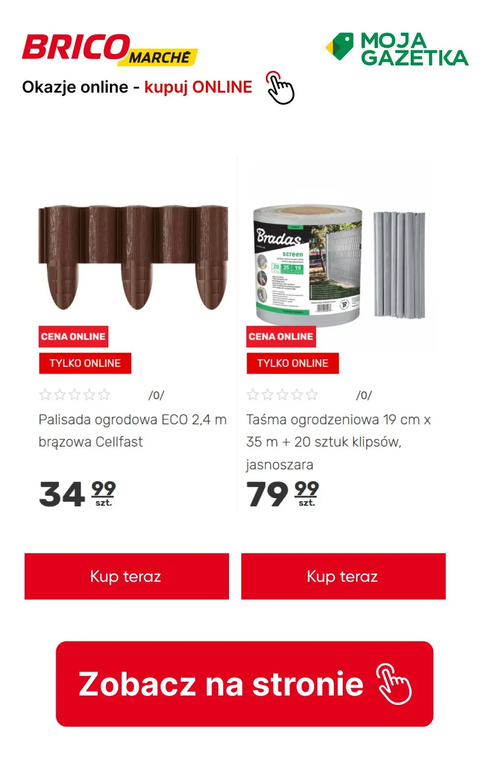 gazetka promocyjna BRICOMARCHE HOT cena online!! - Strona 9