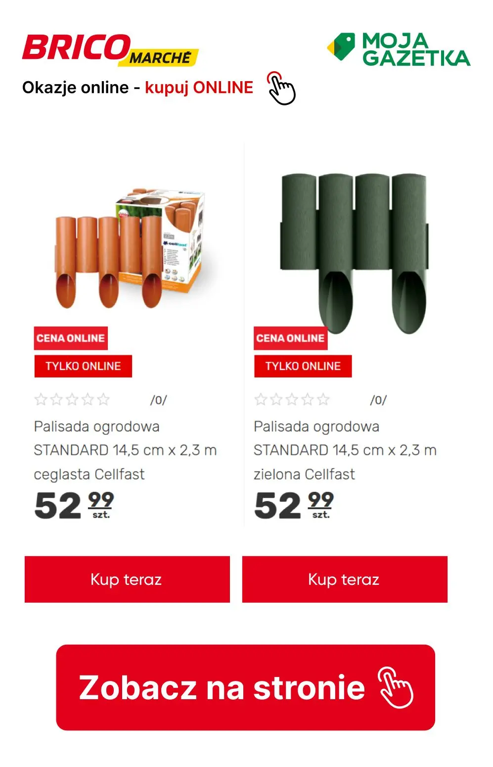 gazetka promocyjna BRICOMARCHE HOT cena online!! - Strona 10