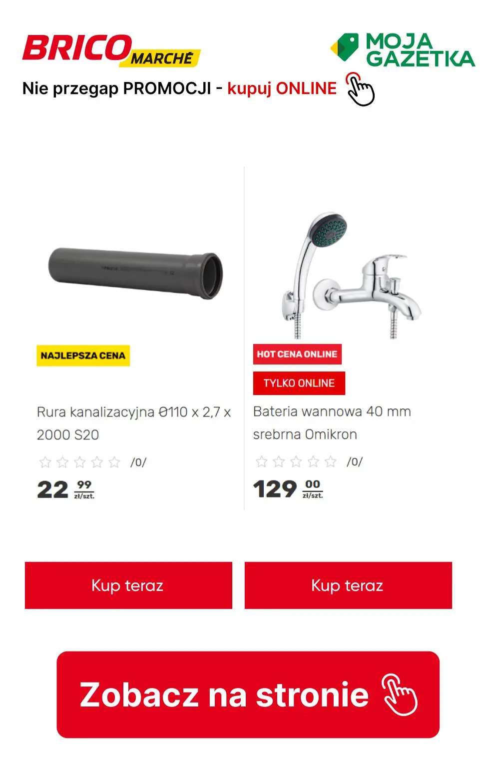 gazetka promocyjna BRICOMARCHE Super PROMOCJE!! - Strona 10