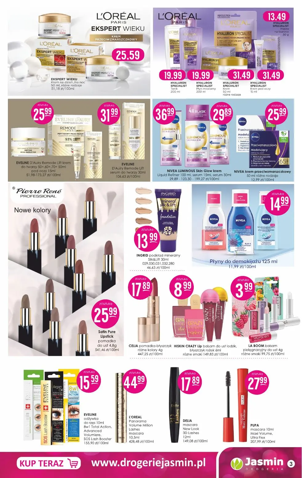 gazetka promocyjna DROGERIE JASMIN - Strona 3