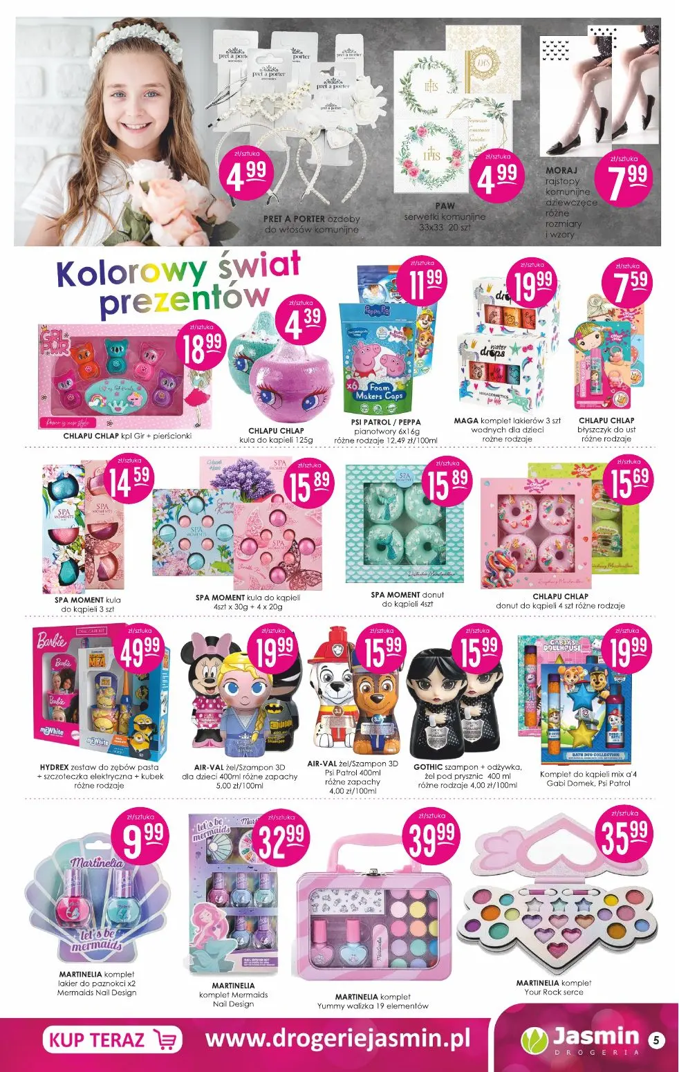 gazetka promocyjna DROGERIE JASMIN - Strona 5