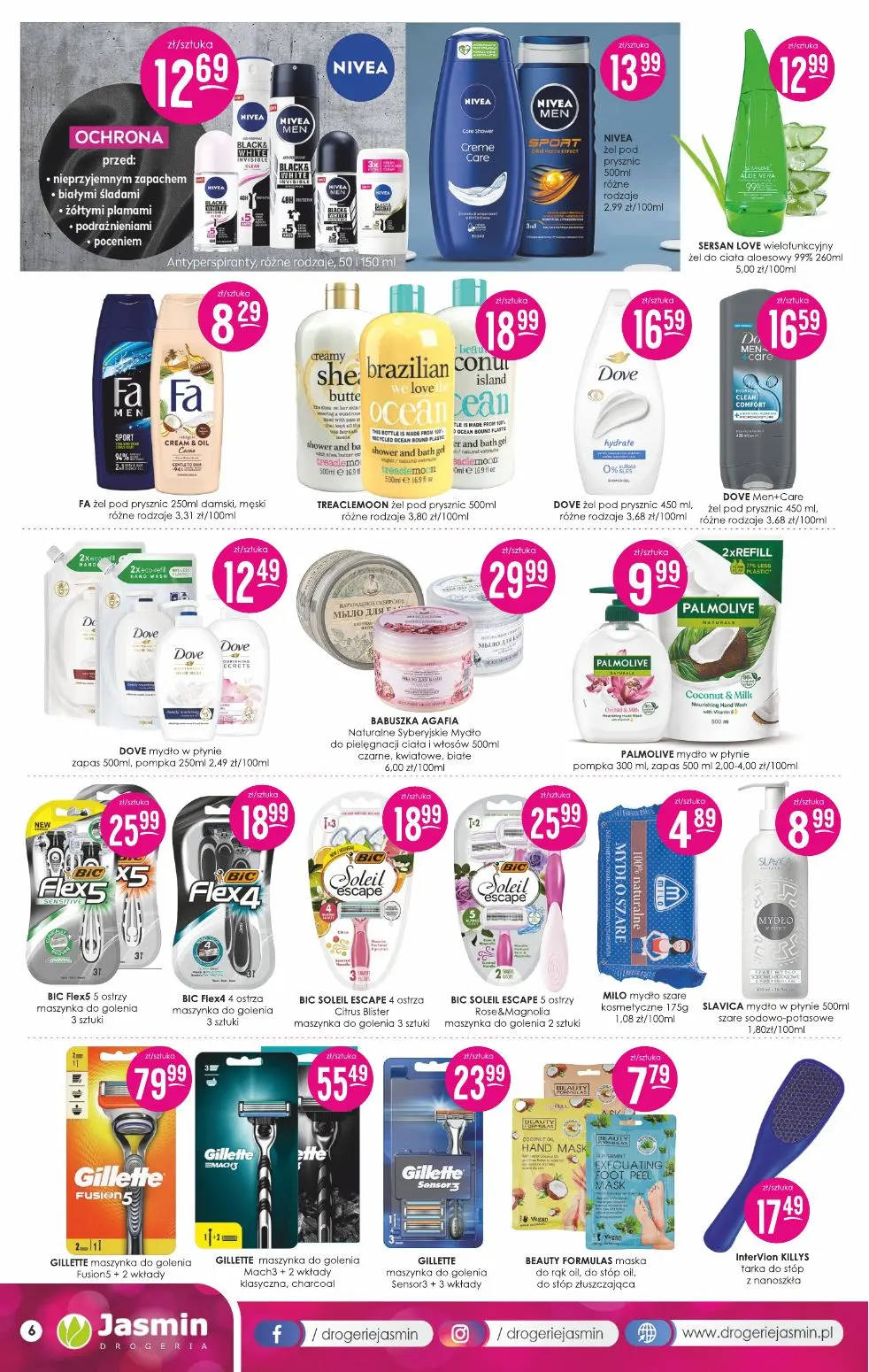gazetka promocyjna DROGERIE JASMIN - Strona 6