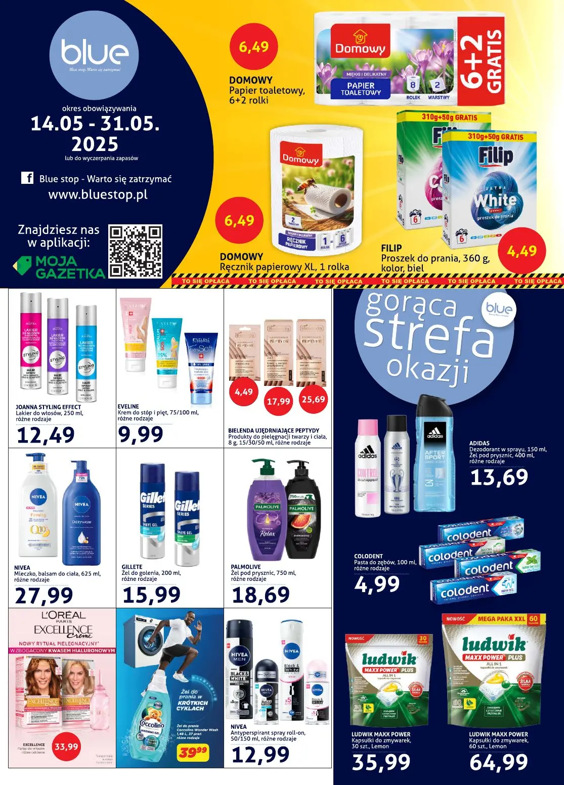 gazetka promocyjna Blue stop - Strona 1