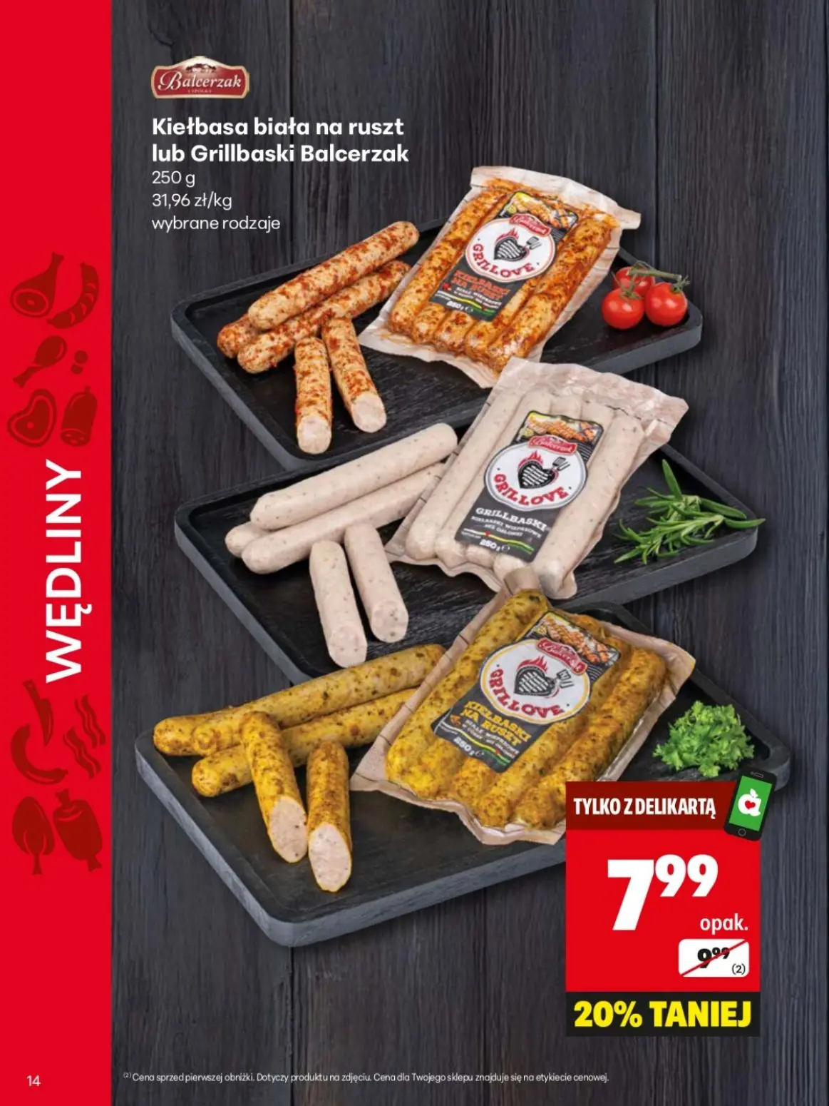 gazetka promocyjna Delikatesy Centrum Lada na grilla - Strona 14