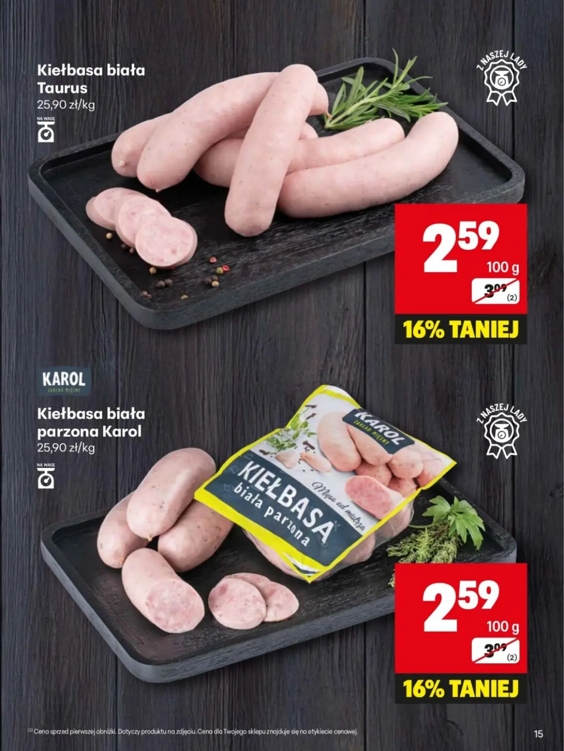 gazetka promocyjna Delikatesy Centrum Lada na grilla - Strona 15