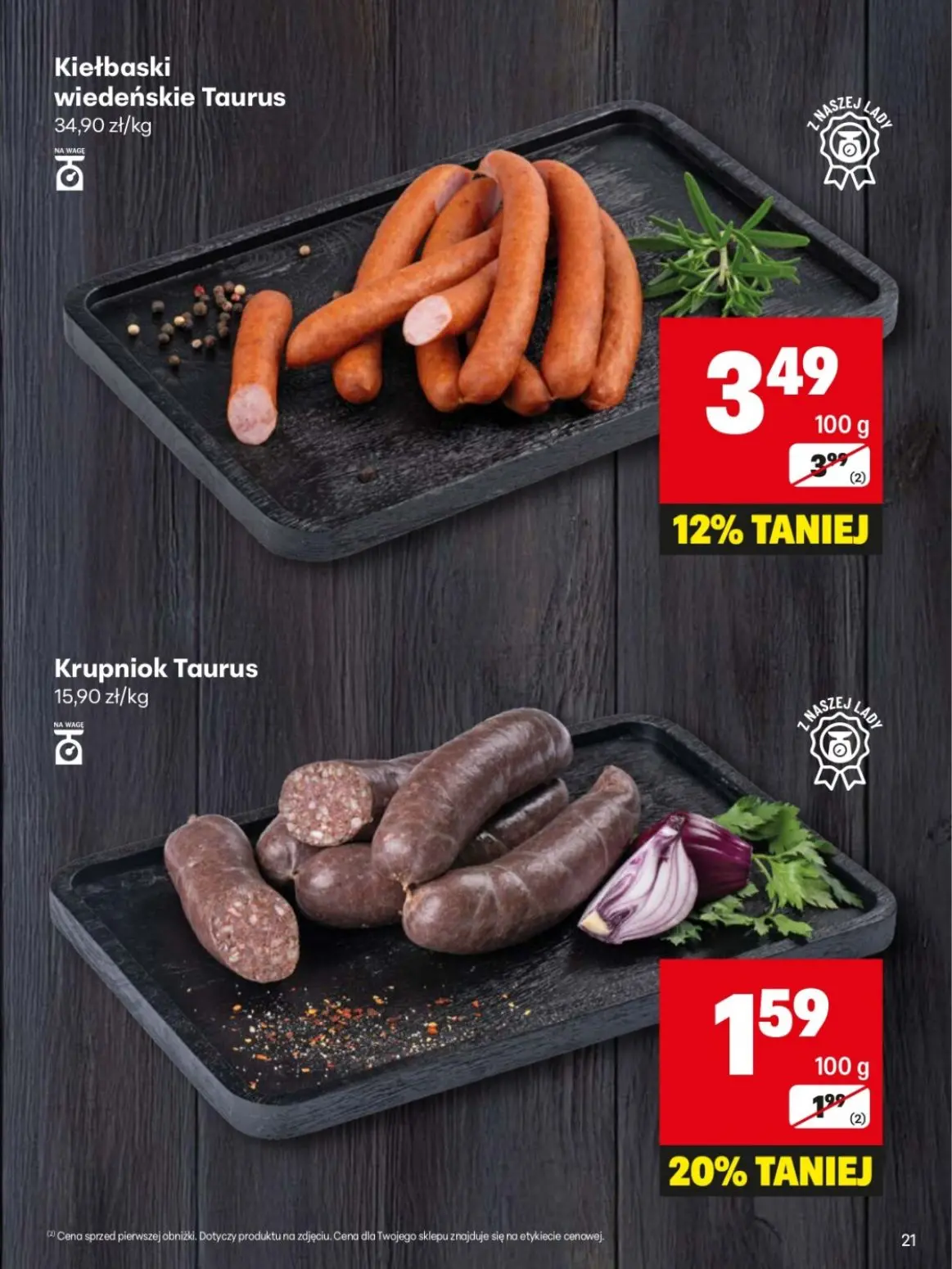 gazetka promocyjna Delikatesy Centrum Lada na grilla - Strona 21