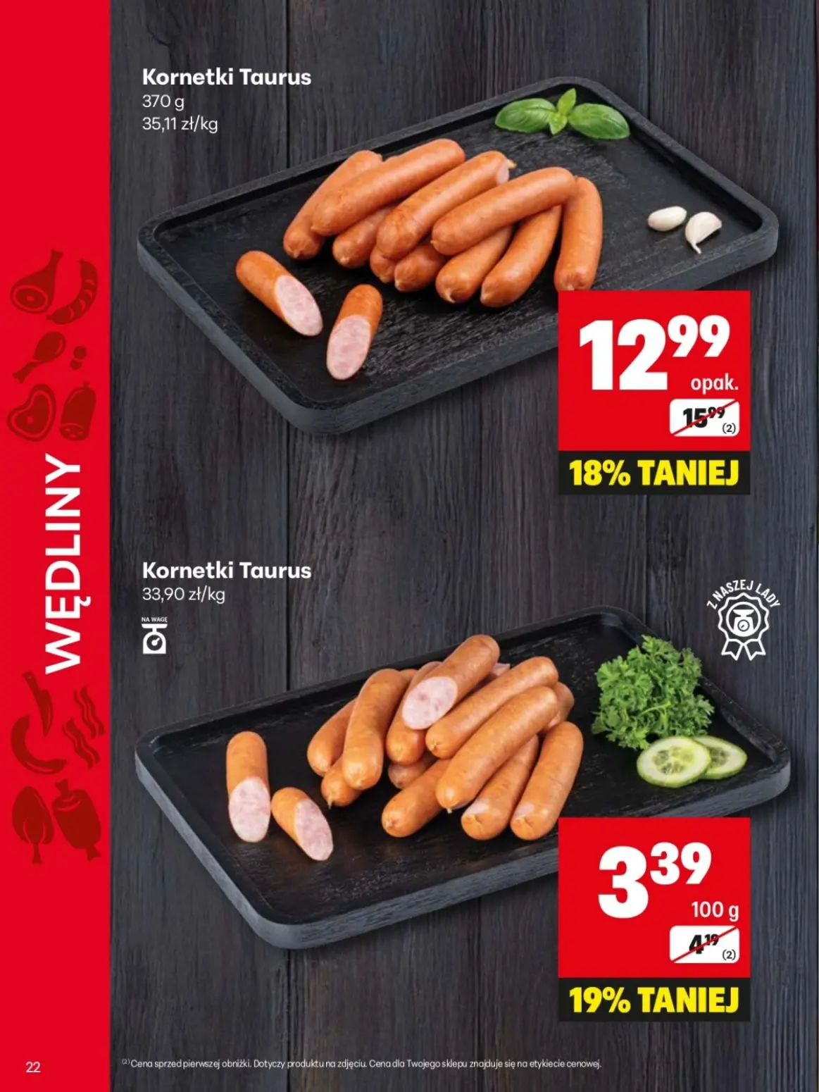 gazetka promocyjna Delikatesy Centrum Lada na grilla - Strona 22