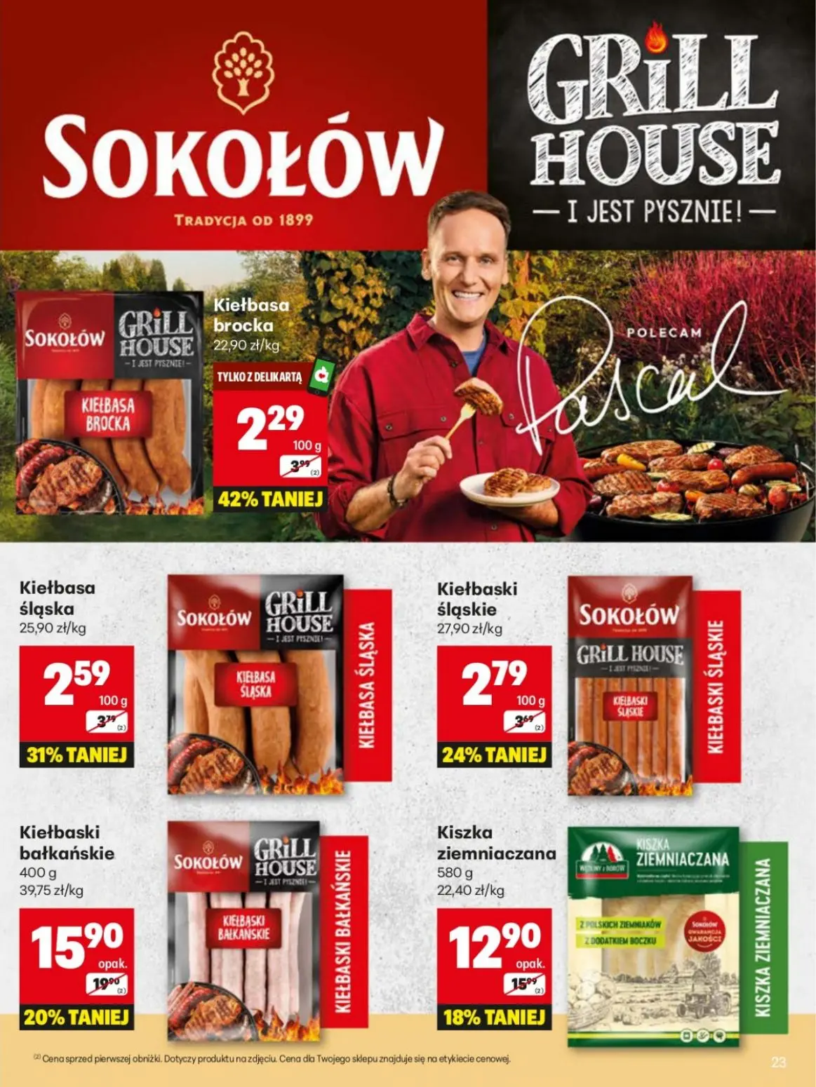 gazetka promocyjna Delikatesy Centrum Lada na grilla - Strona 23