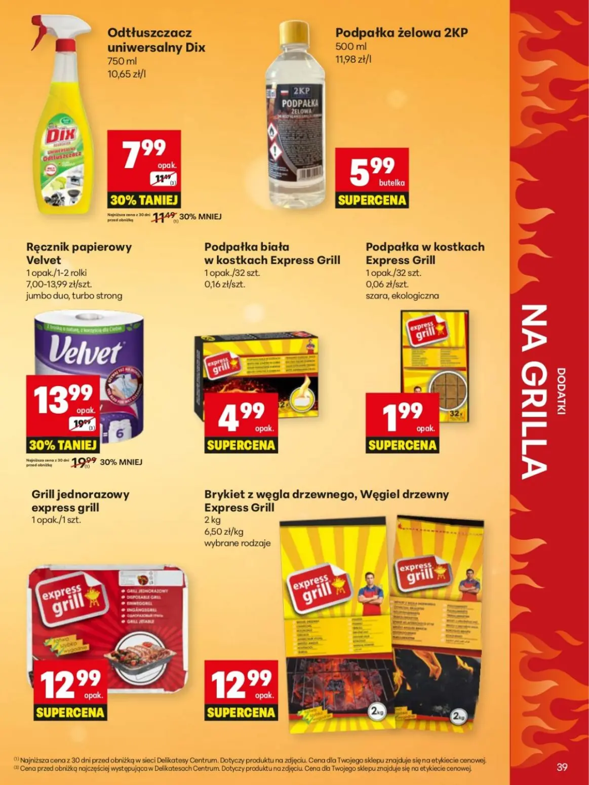 gazetka promocyjna Delikatesy Centrum Lada na grilla - Strona 39