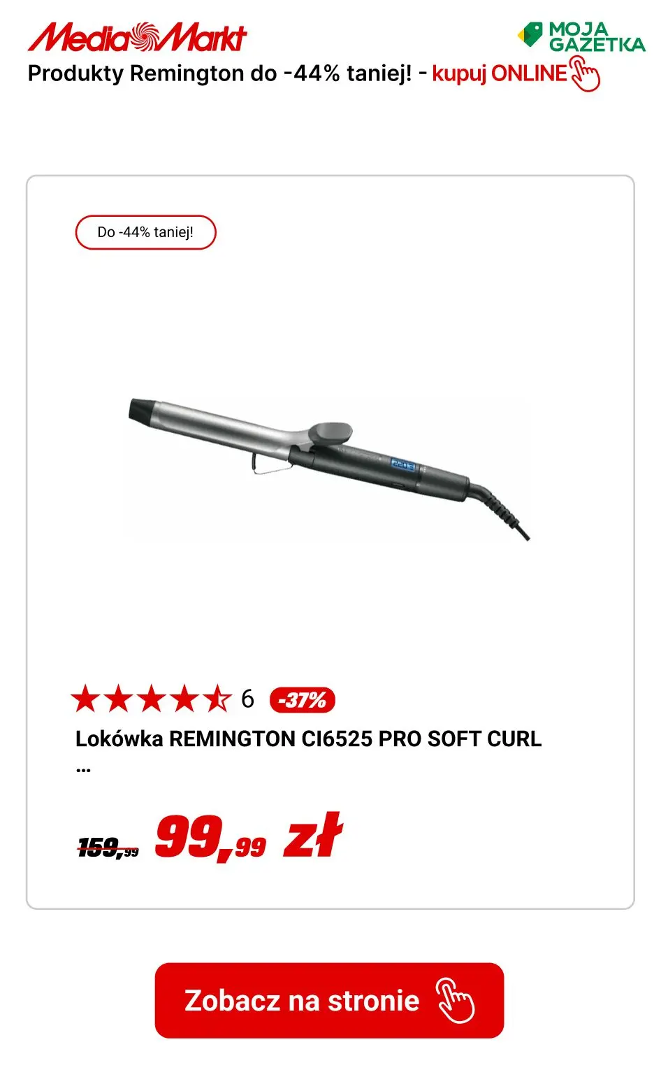 gazetka promocyjna Media Markt Marka Remington do -44%! - Strona 3
