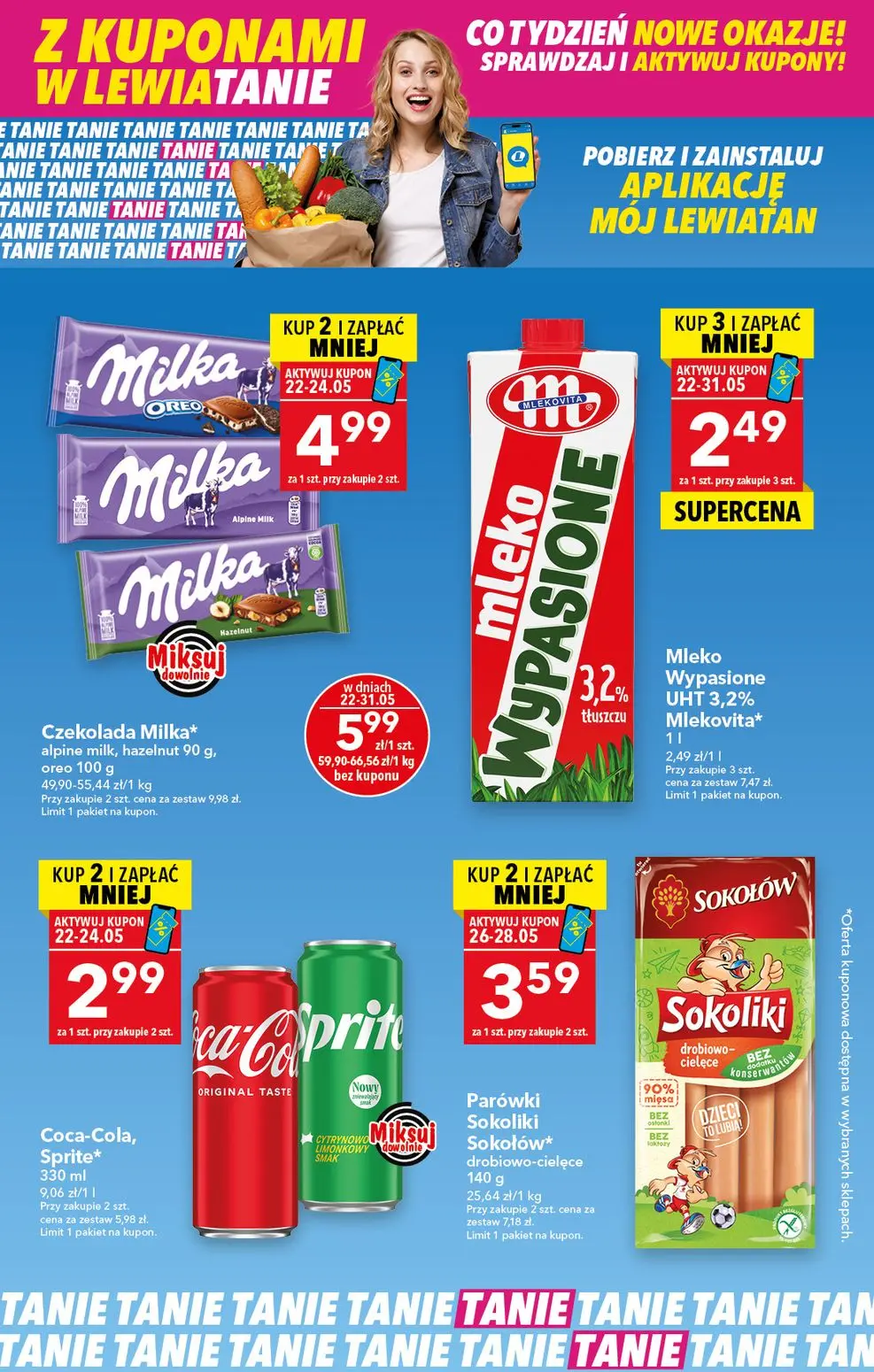 gazetka promocyjna LEWIATAN Z kuponami w Lewiatanie - Strona 1
