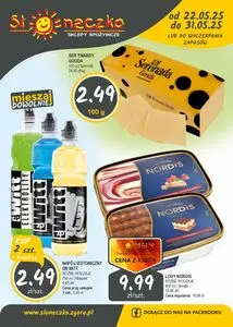 Gazetka promocyjna Słoneczko, ważna od 2025-05-22 do 2025-05-31.