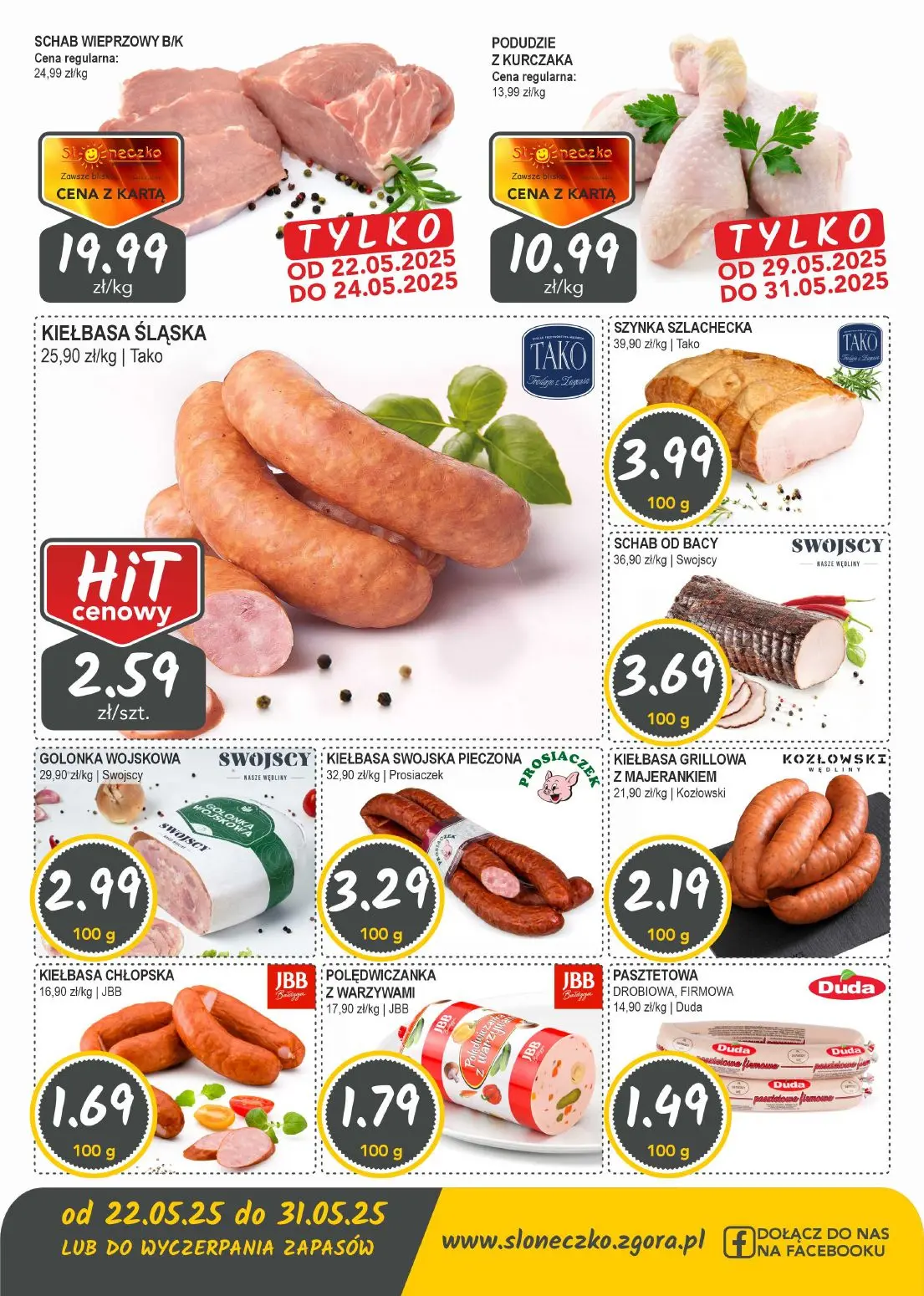 gazetka promocyjna Słoneczko Sklepy własne - województwo lubuskie, dolnośląskie i wielkopolskie - Strona 2