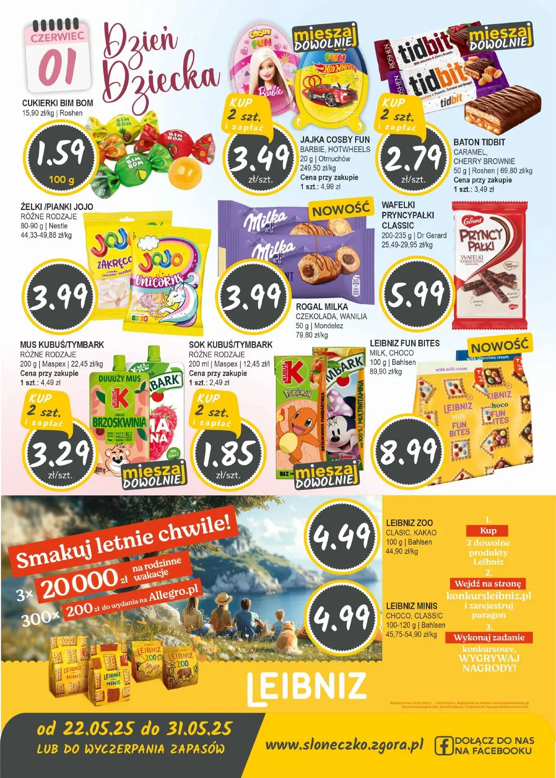 gazetka promocyjna Słoneczko Sklepy własne - województwo lubuskie, dolnośląskie i wielkopolskie - Strona 7