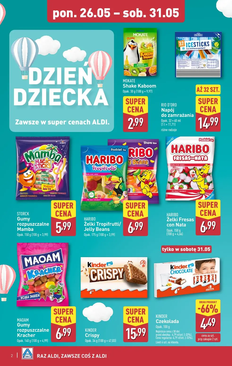 gazetka promocyjna ALDI Dzień Dziecka 👧 - Strona 2