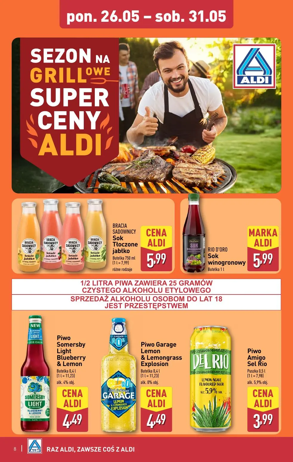 gazetka promocyjna ALDI Raz ALDI, zawsze coś z ALDI - Strona 8