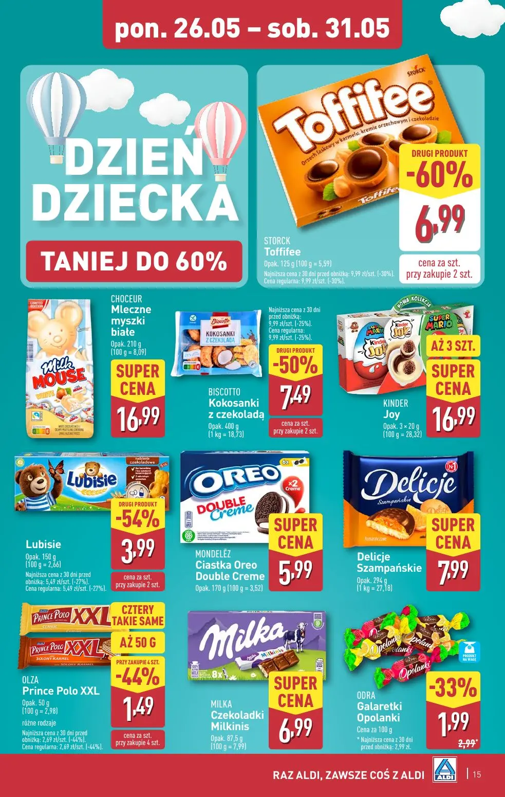 gazetka promocyjna ALDI Raz ALDI, zawsze coś z ALDI - Strona 15