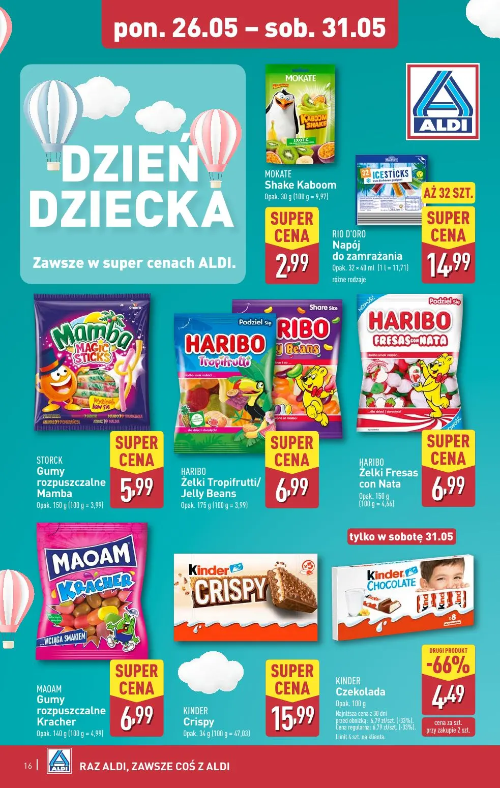 gazetka promocyjna ALDI Raz ALDI, zawsze coś z ALDI - Strona 16