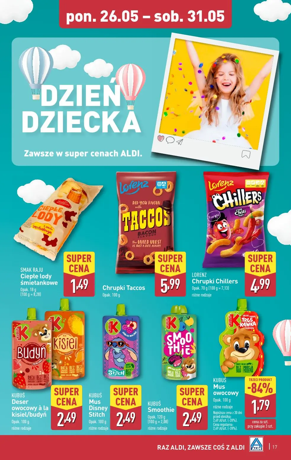 gazetka promocyjna ALDI Raz ALDI, zawsze coś z ALDI - Strona 17