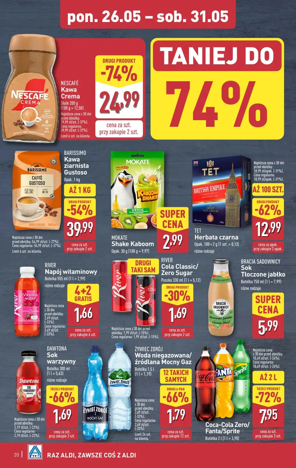 gazetka promocyjna ALDI Raz ALDI, zawsze coś z ALDI - Strona 20