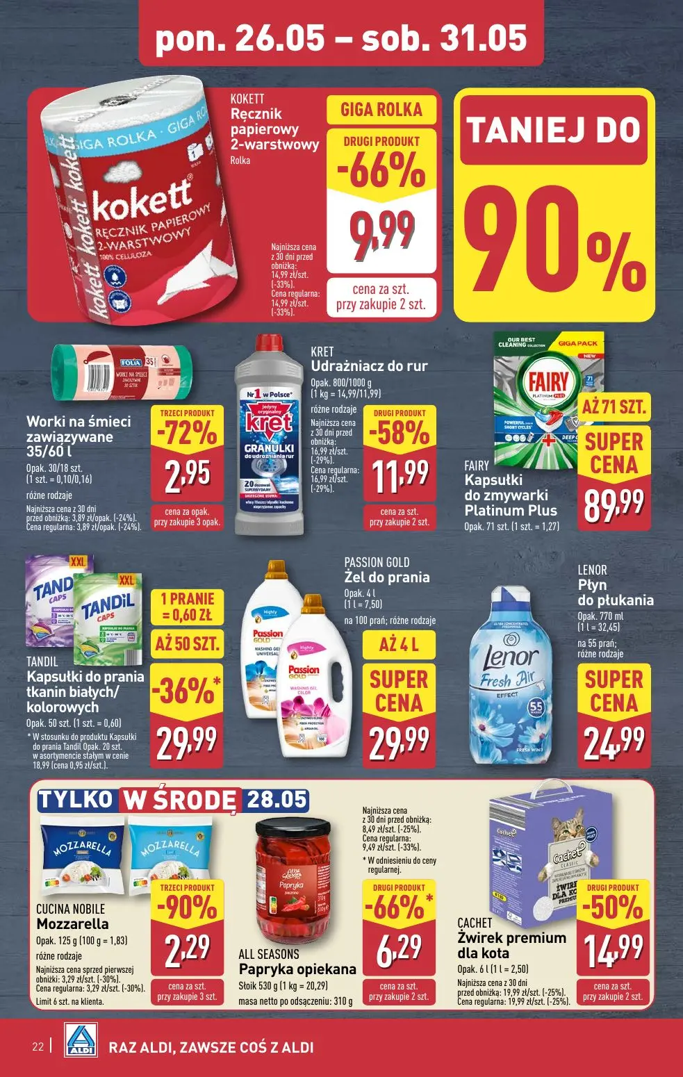 gazetka promocyjna ALDI Raz ALDI, zawsze coś z ALDI - Strona 22