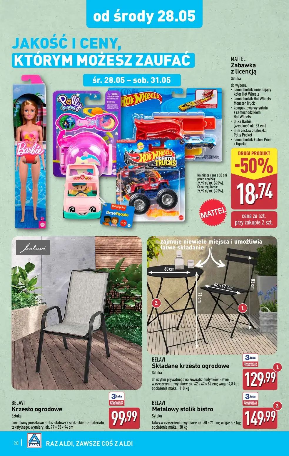 gazetka promocyjna ALDI Raz ALDI, zawsze coś z ALDI - Strona 28