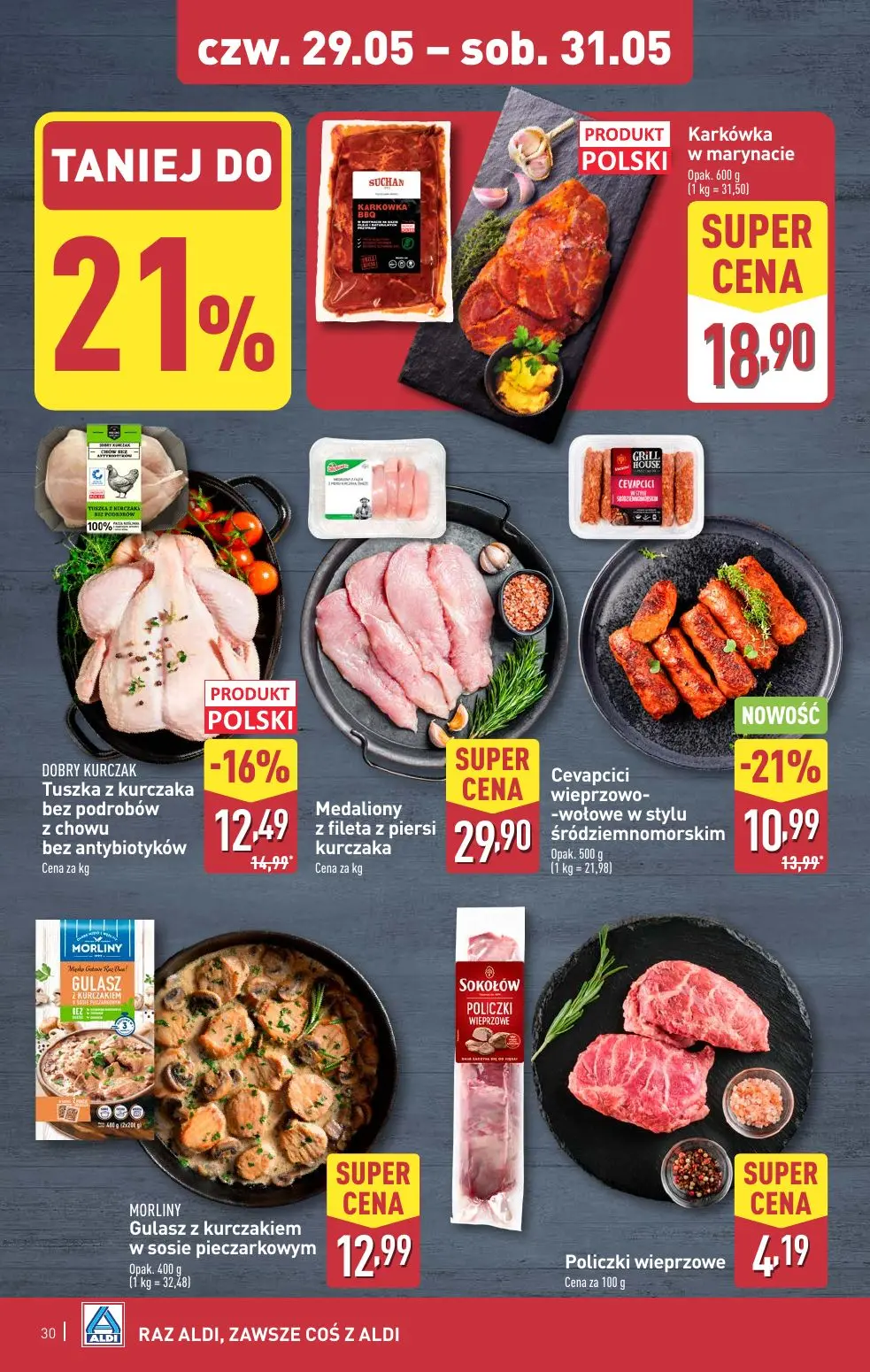 gazetka promocyjna ALDI Raz ALDI, zawsze coś z ALDI - Strona 30