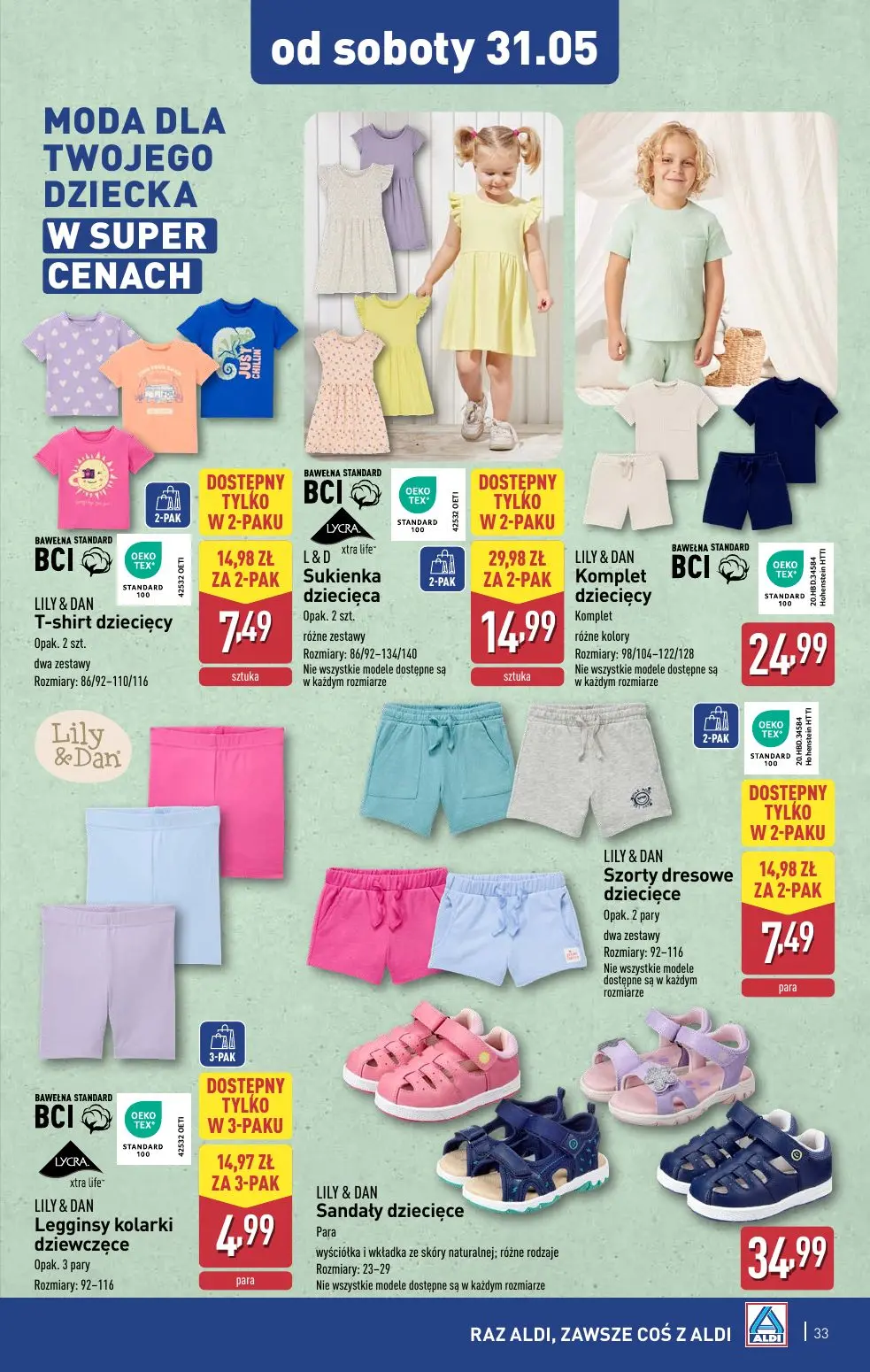 gazetka promocyjna ALDI Raz ALDI, zawsze coś z ALDI - Strona 33