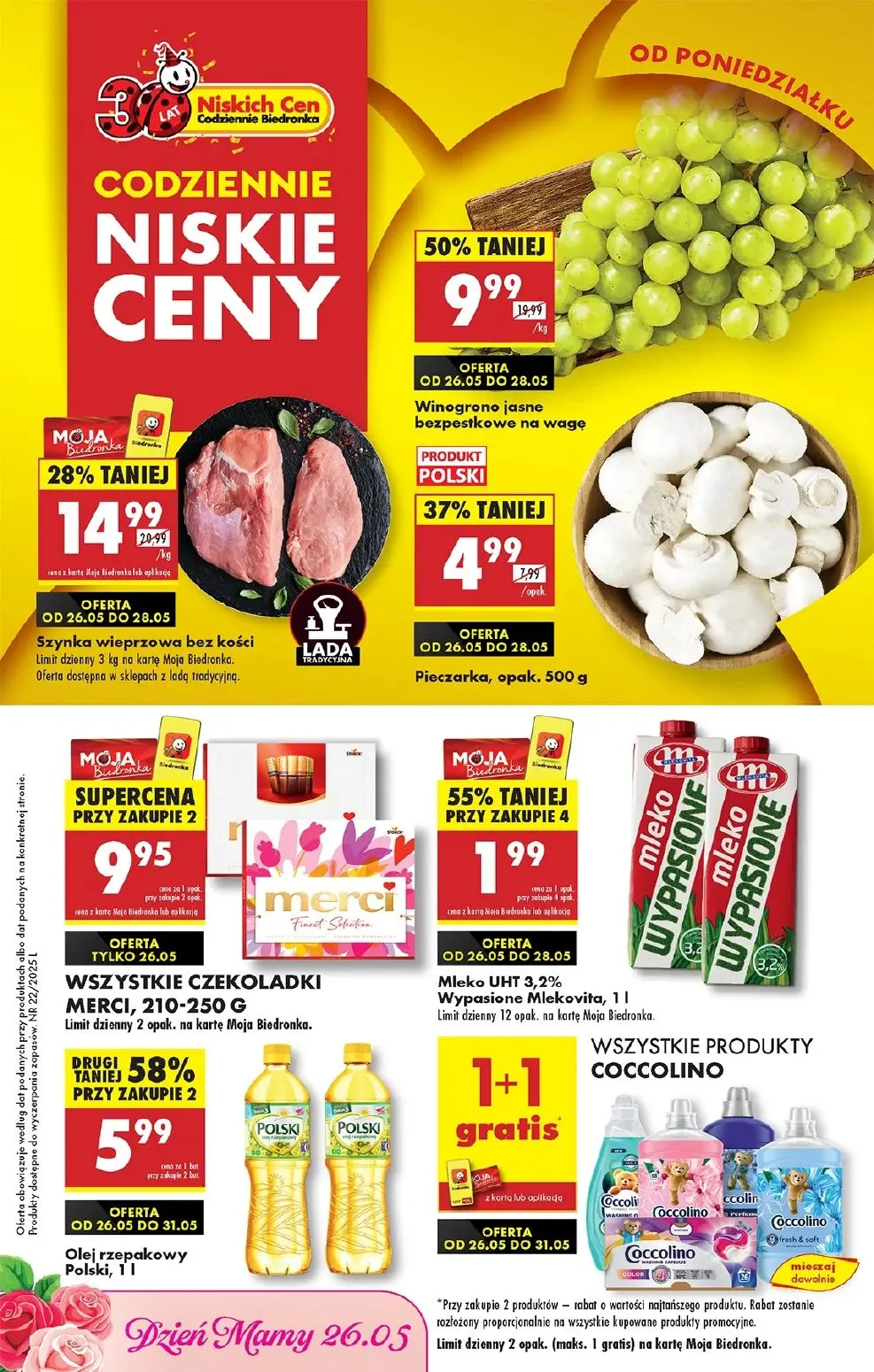 gazetka promocyjna Biedronka Lada tradycyjna. Od poniedziałku - Strona 1