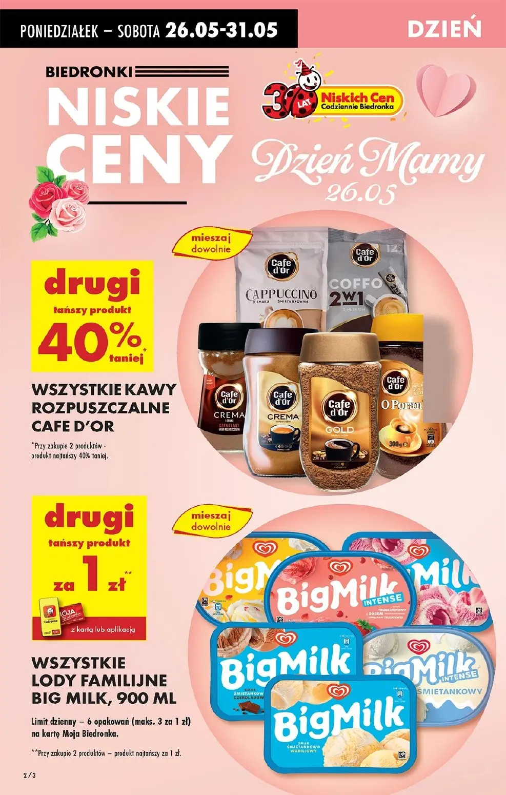 gazetka promocyjna Biedronka Od poniedziałku - Strona 2