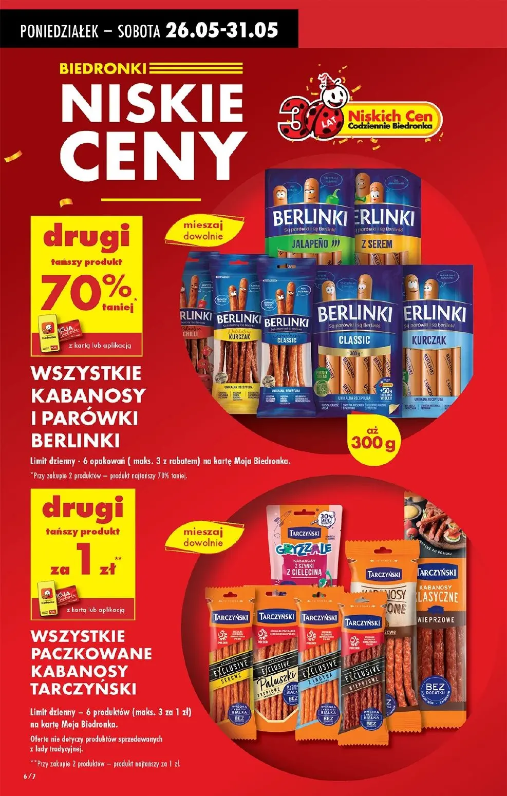 gazetka promocyjna Biedronka Od poniedziałku - Strona 6