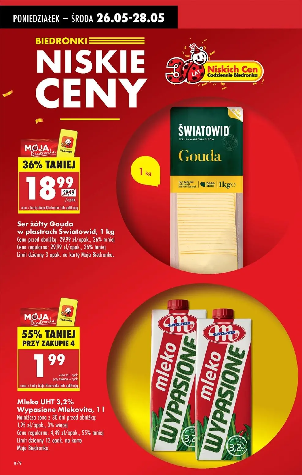 gazetka promocyjna Biedronka Od poniedziałku - Strona 8