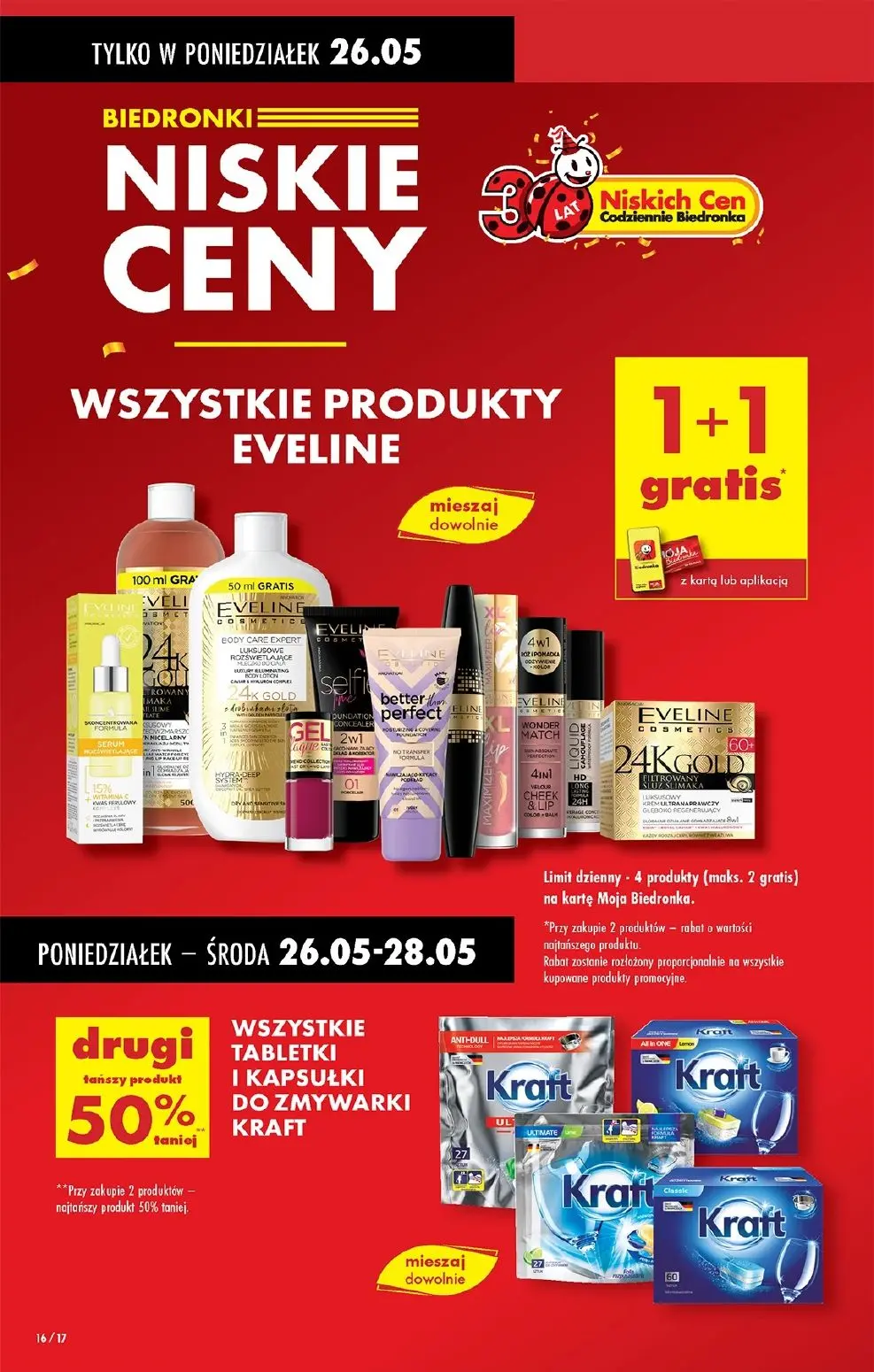 gazetka promocyjna Biedronka Od poniedziałku - Strona 16