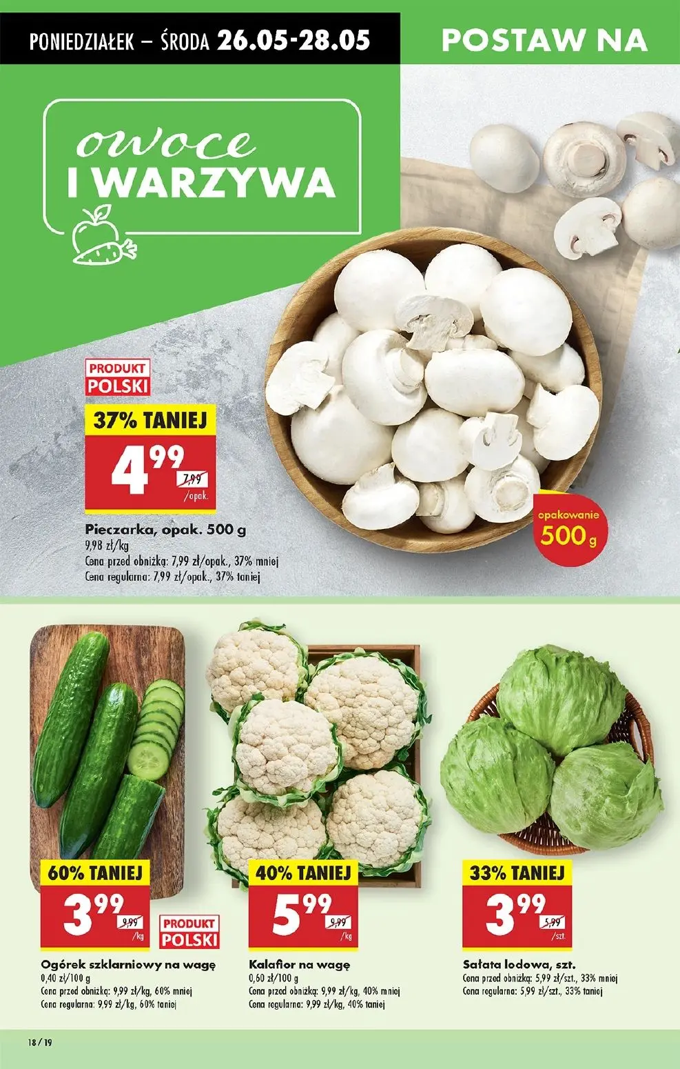 gazetka promocyjna Biedronka Od poniedziałku - Strona 18
