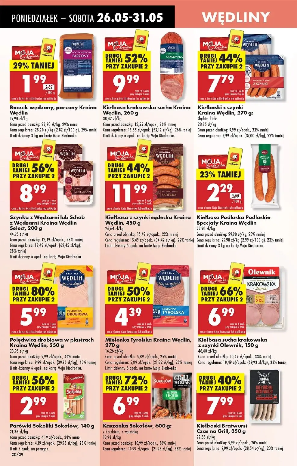 gazetka promocyjna Biedronka Od poniedziałku - Strona 34