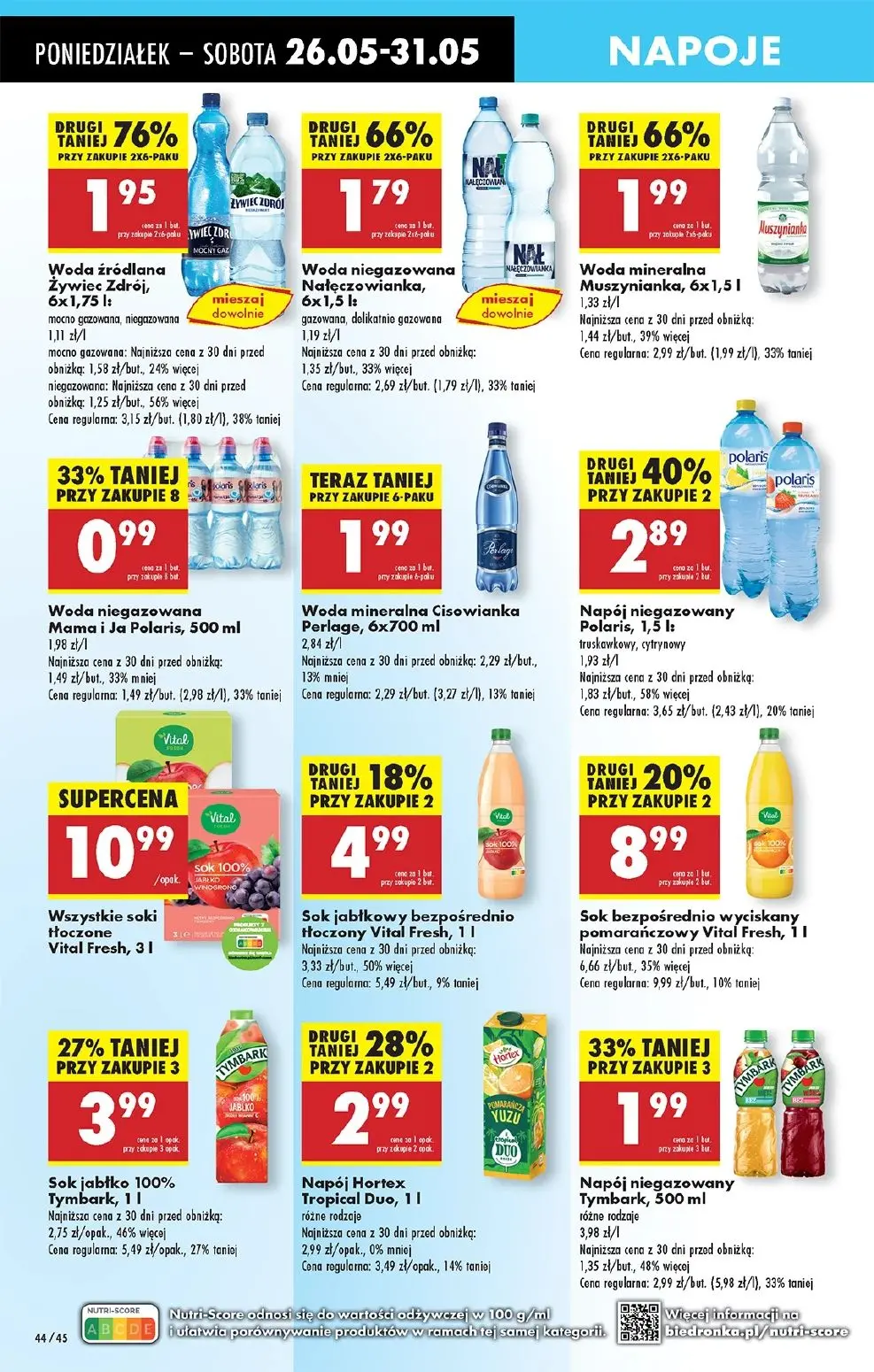 gazetka promocyjna Biedronka Od poniedziałku - Strona 54