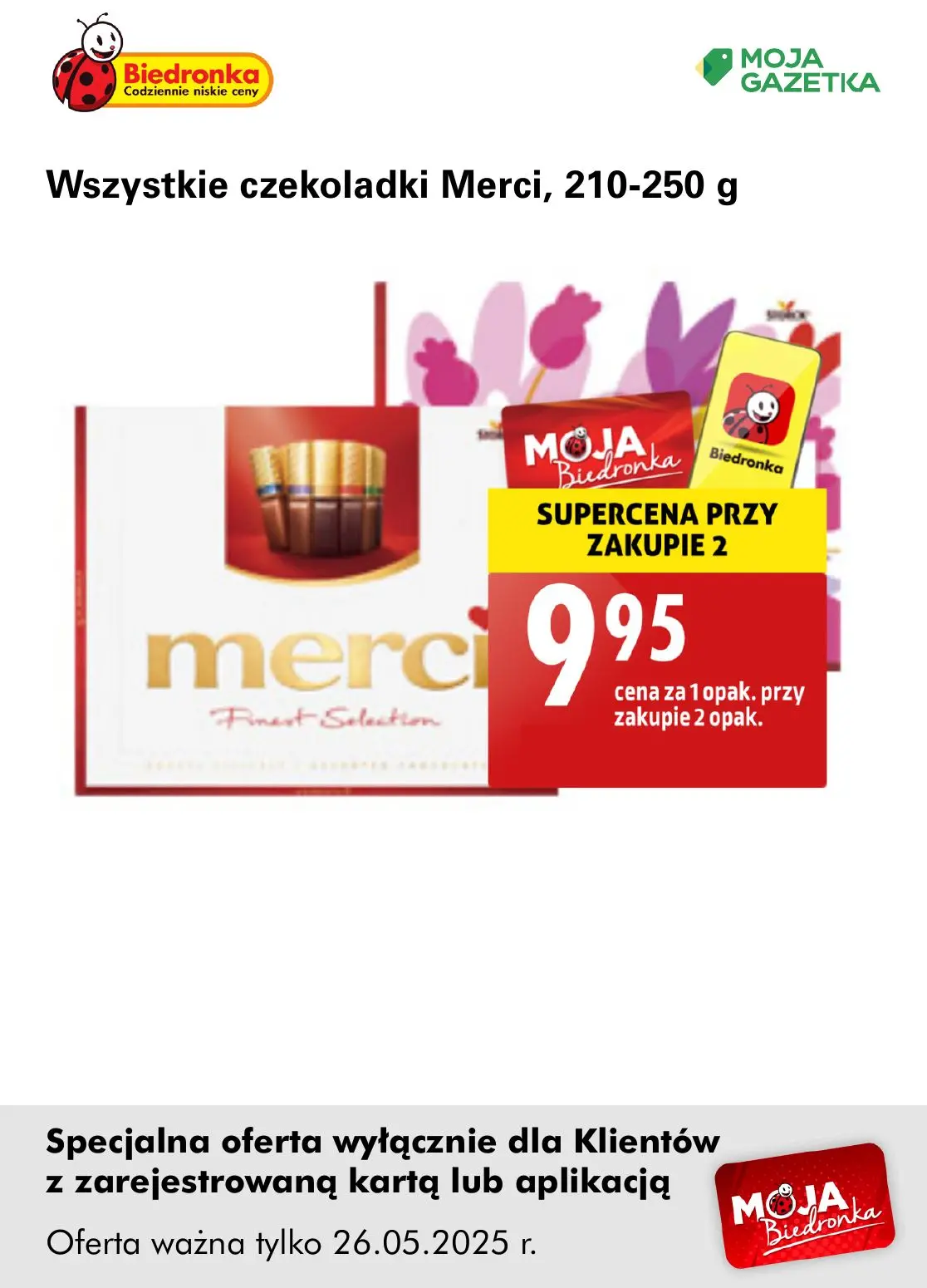 gazetka promocyjna Biedronka Oferta z kartą Moja Biedronka - Strona 2