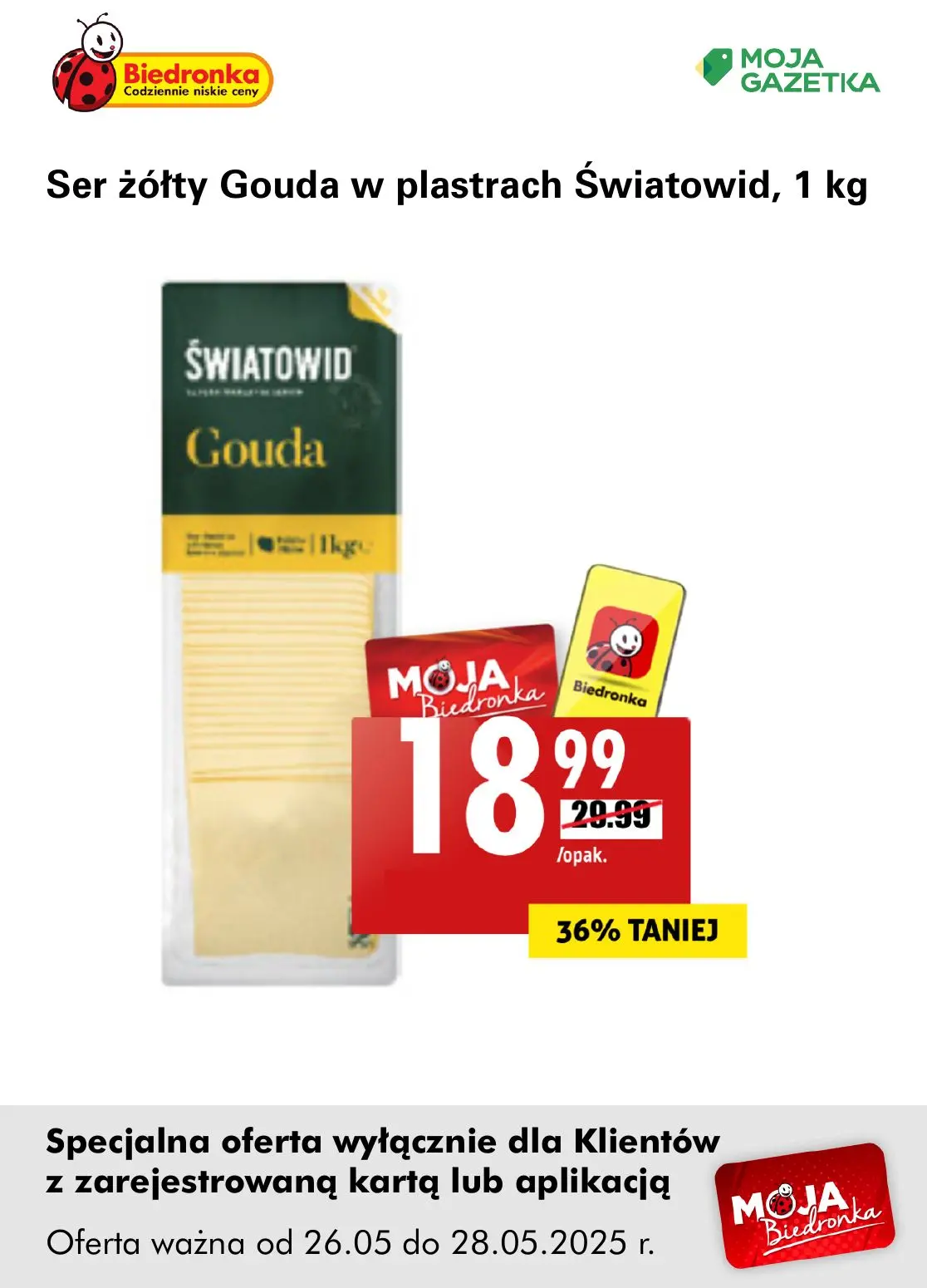gazetka promocyjna Biedronka Oferta z kartą Moja Biedronka - Strona 3