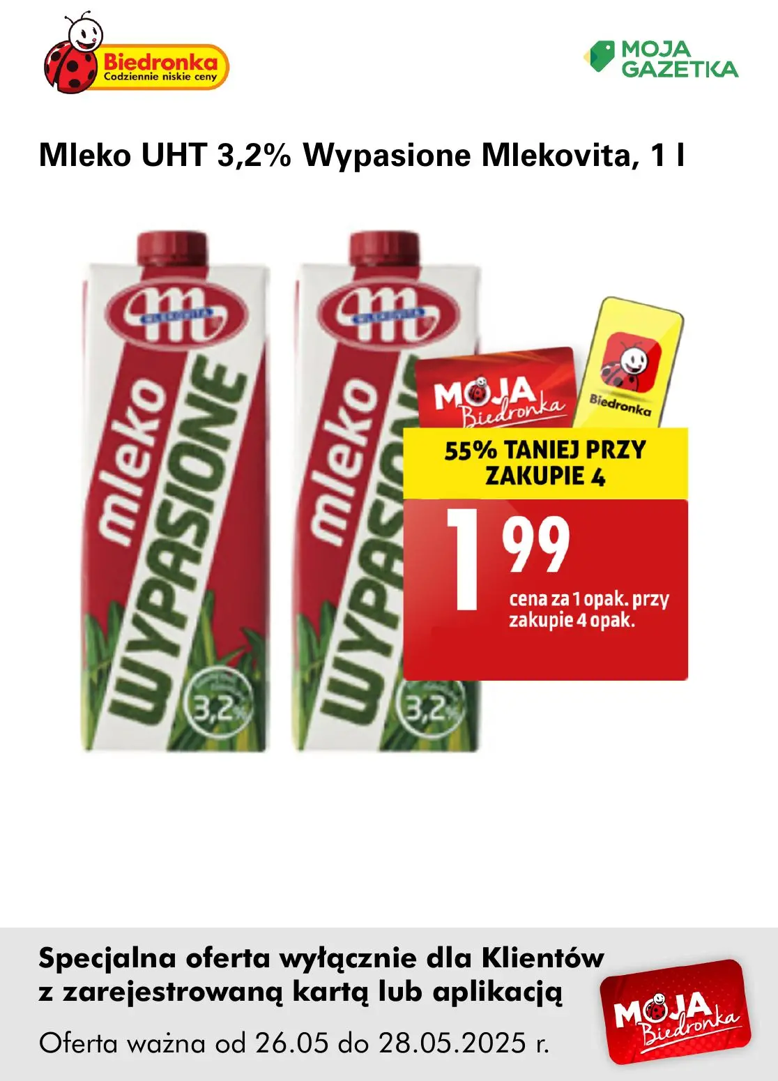 gazetka promocyjna Biedronka Oferta z kartą Moja Biedronka - Strona 4
