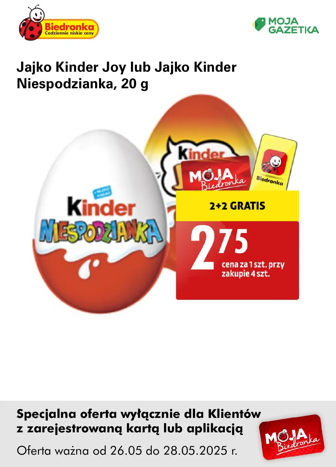 gazetka promocyjna Biedronka Oferta z kartą Moja Biedronka - Strona 5