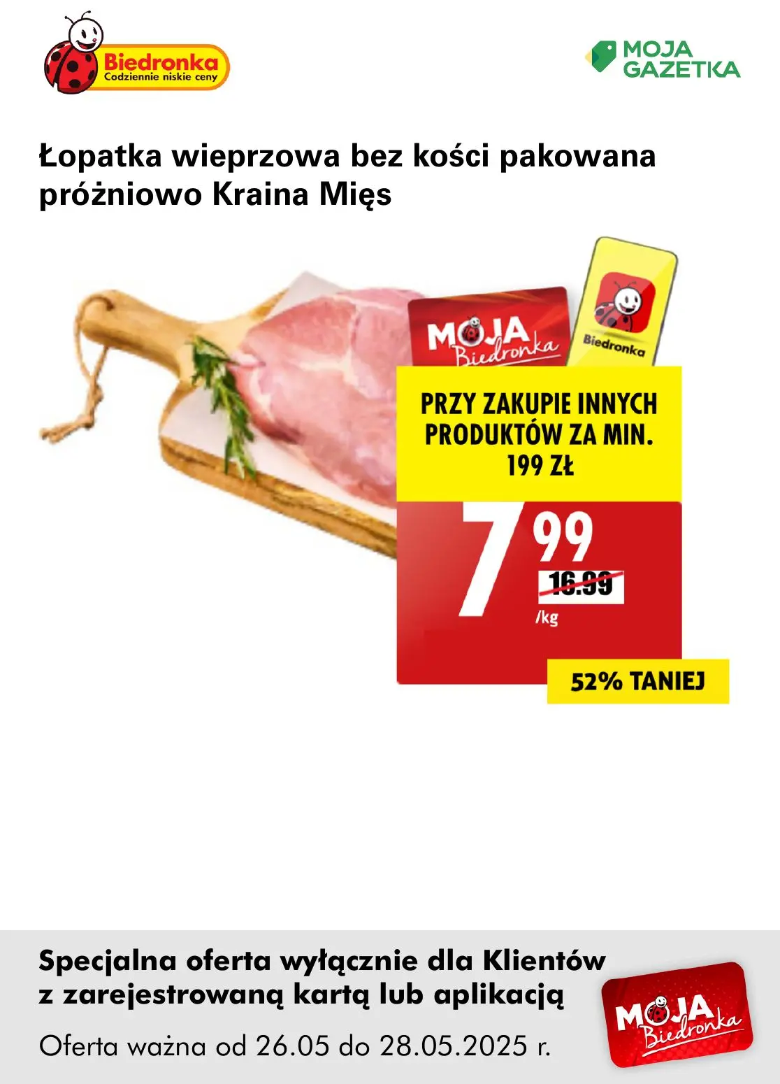 gazetka promocyjna Biedronka Oferta z kartą Moja Biedronka - Strona 6