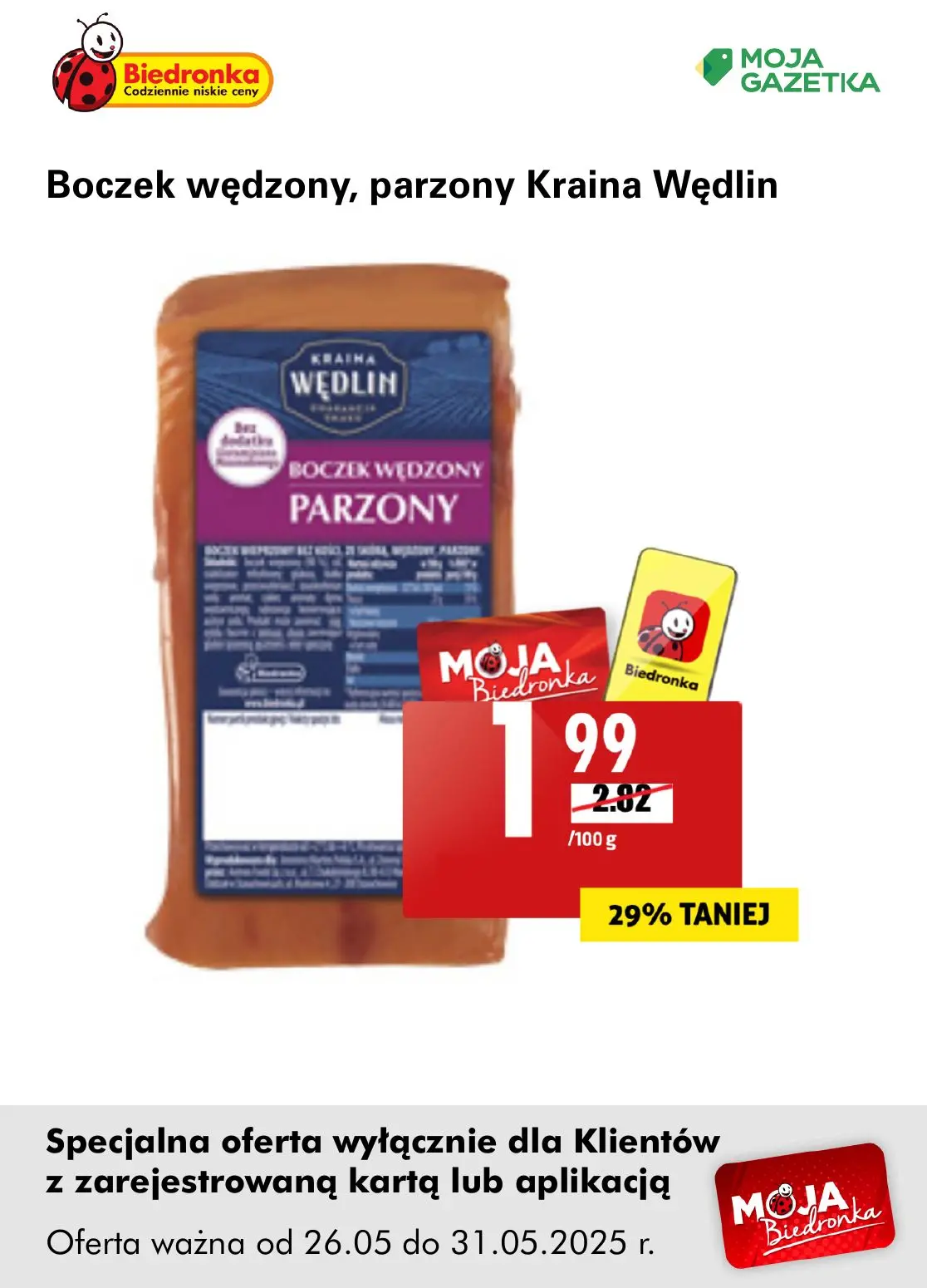 gazetka promocyjna Biedronka Oferta z kartą Moja Biedronka - Strona 10