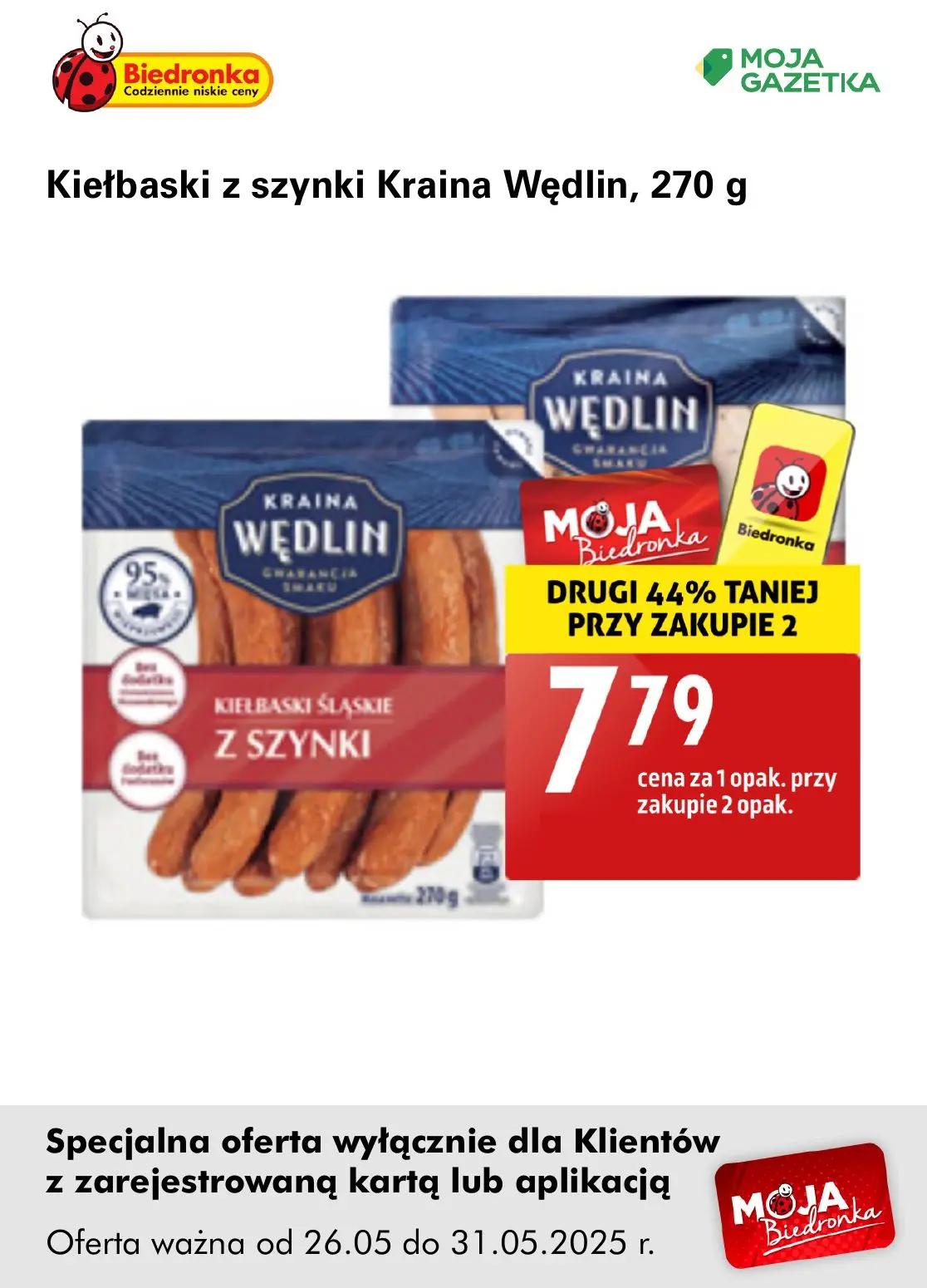 gazetka promocyjna Biedronka Oferta z kartą Moja Biedronka - Strona 11