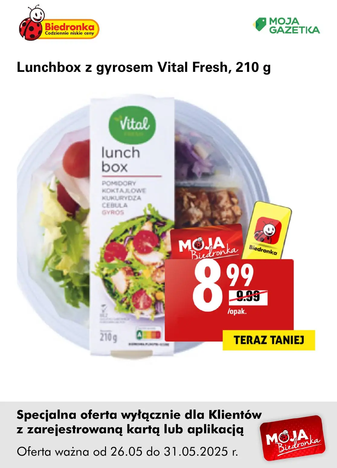 gazetka promocyjna Biedronka Oferta z kartą Moja Biedronka - Strona 18